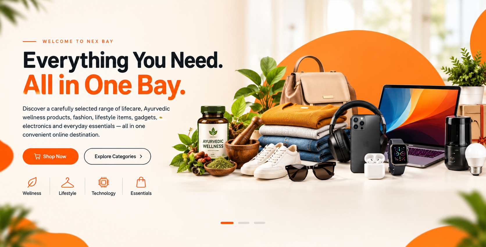Everything You Need. All in One Bay.